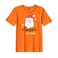 BYFT Threads XXL Orange Polycotton T-Shirt - Christmas "Santa's Favorite" Printed Design, Premium Holiday Collection