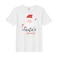 BYFT Threads Medium White Polycotton T-Shirt - Christmas "Santa's Favorite" Printed Design, Premium Holiday Collection