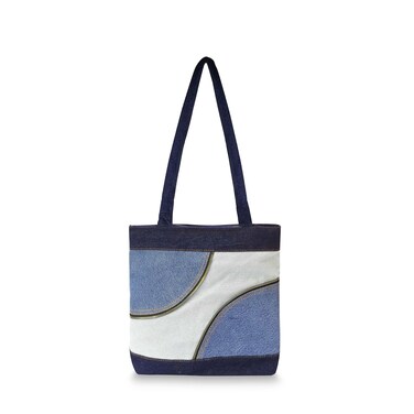 حقيبة الجينز الجينز الفنية والأنيقة من بوراني الجينز، حقيبة متعددة الأغراض "بلو" (مجموعة 01)