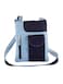 The Purani Jeans Artistic &amp; Elegant Denim Sling Bag, "Blue" Multi-purpose Bag (Set of 01)