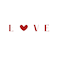 BYFT Tote Bag - Love Printed Stylish Carry-All Cotton Bag Set of 01