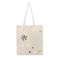 BYFT Tote Bag - Snowflakes Printed Stylish Carry-All Cotton Bag Set of 01