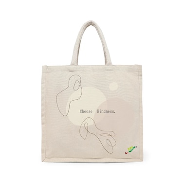 BYFT Tote Bag - Choose Kindness  Printed Stylish Carry-All Cotton Canvas Bag Set of 01