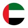 BYFT Tote Bag - UAE Flag Printed Stylish Carry-All Laminated Jute Bag With Gusset Set of 01