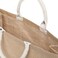 BYFT Tote Bag - Nature Printed Stylish Carry-All Laminated Jute Bag With Gusset Set of 01
