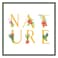 BYFT Tote Bag - Nature Printed Stylish Carry-All Laminated Jute Bag With Gusset Set of 01