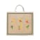 BYFT Tote Bag - Nature Printed Stylish Carry-All Laminated Jute Bag With Gusset Set of 01