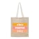 BYFT Tote Bag - Be Positive Today Printed Stylish Carry-All Unlaminated Juco Bag Set of 01