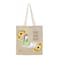 BYFT Tote Bag - You're doing great Printed Stylish Carry-All Unlaminated Juco Bag Set of 01