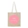 BYFT Tote Bag - I am worthy Printed Stylish Carry-All Unlaminated Juco Bag Set of 01