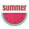 BYFT Tote Bag - Summer Watermelon  Printed Stylish Carry-All Laminated Juco Bag With Gusset Set of 01
