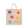 BYFT Tote Bag - Bloom Printed Stylish Carry-All Laminated Juco Bag With Gusset Set of 01