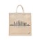 BYFT Tote Bag - Dubai Skyline Printed Stylish Carry-All Laminated Juco Bag With Gusset Set of 01