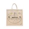 BYFT Tote Bag - Ocean Dreams Printed Stylish Carry-All Laminated Juco Bag With Gusset Set of 01