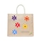 BYFT Tote Bag - Bloom Printed Stylish Carry-All Laminated Juco Bag With Gusset Set of 01