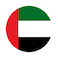 BYFT Tote Bag - UAE Flag Printed Stylish Carry-All Laminated Juco Bag With Gusset Set of 01