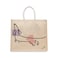 BYFT Tote Bag - The Stretch Sketch Printed Stylish Carry-All Laminated Juco Bag With Gusset Set of 01