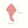 BYFT Spring Pink Microfiber Hair Towel, Quick-Dry, 40 x 60 Cm Set of 01