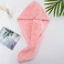 BYFT Spring Pink Microfiber Hair Towel, Quick-Dry, 40 x 60 Cm Set of 01