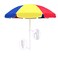 Beach Umbrella Mix Design 200CM Stylish Durable UV Protection Large Outdoor Shade for Beach Pool Picnic Camping Lightweight Easy Setup Strong Frame for Ultimate Sun Coverage