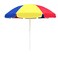 Beach Umbrella Mix Design 200CM Stylish Durable UV Protection Large Outdoor Shade for Beach Pool Picnic Camping Lightweight Easy Setup Strong Frame for Ultimate Sun Coverage