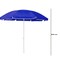 Beach Umbrella Plain Color 200CM Large Durable UV Protection Portable Outdoor Shade for Beach Pool Picnic and Camping Lightweight Easy Setup Strong Frame for Ultimate Sun Coverage