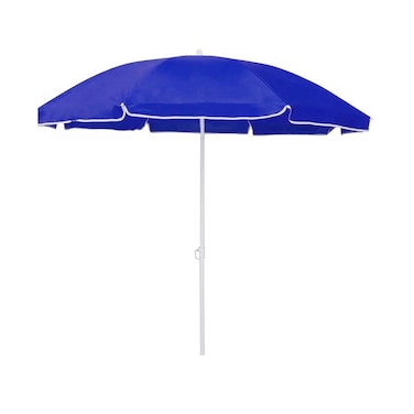 Beach Umbrella Plain Color 200CM Large Durable UV Protection Portable Outdoor Shade for Beach Pool Picnic and Camping Lightweight Easy Setup Strong Frame for Ultimate Sun Coverage
