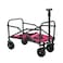 Foldable Utility Cart 145L &ndash; Heavy Duty Wagon with Large Wheels for Beach, Garden, Camping &amp; Shopping &ndash; Portable Folding Trolley (59x33x45CM), 80kg (176lbs) Capacity, Assorted Colors (Small)
