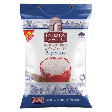 India Gate Super Basmati Rice, 5kg