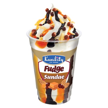 Kwality Fudge Sundae Cup Ice Cream, 220ml