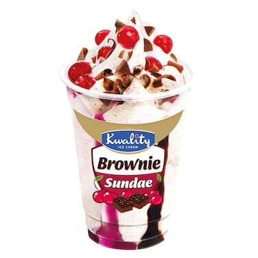 Kwality Brownie Sundae Ice Cream, 220ml