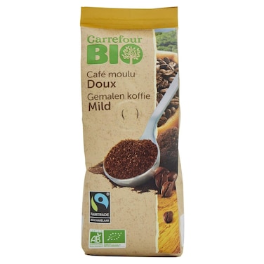 Carrefour Bio 100% Arabica Organic Mild Ground Coffee, 250g