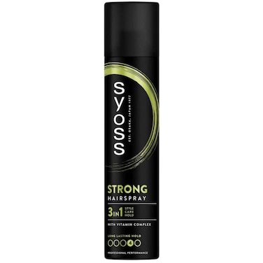 Syoss Strong Hold Hair Spray 400ml