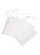 100-Piece Tea Bag With String Heal Filter White