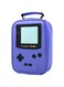 ONTESY Boys Lunch Bag Game Console Leather Reusable Lunch Bag Waterproof Thermal Insulated Mini Cooler for Boys Girls Kids Toddlers Teens for Picnic School Daycare (Blue)