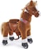 PonyCycle Kids Riding Horse Brown - Medium