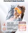 Eye Massager with Heat, Heated Eye Mask with Bluetooth Music, Face Massager, Mask for Migraine &amp; Headache Relief, Improved Sleep, Birthday Gifts for Mom Dad Women Men