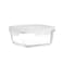 LocknLock 930ml Oven-Safe Borosilicate Glass Square Container with Airtight Lid - Microwave, Freezer, and Dishwasher Safe