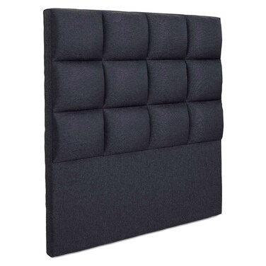 Fancy Upholstered Bed Headboard with 12-Panel Square Tufted Design, Padded Fabric Finish, 200cm, Marigold