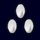 Marrkhor 3-Piece Self Adhesive Hooks White, Plastic Wall Hooks Self Adhesive White Hooks Wall Hanging Hooks Stick on Oval Hooks Seamless Hooks Towel Hooks Heavy Duty Sticky Hooks