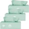 Marrkhor 3-Box Microfiber Cleaning Cloth Removable Rag Reusable Cloth Tea Towel Hand Towel Washcloths Strong Absorbent Decontamination for Home Kitchen Cleaning