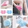 Markhor 3-Pairs Shower Exfoliating Bath Gloves Nylon Body Stain Exfoliator (Multi Colors)