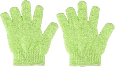Marrkhor 1-Pair Shower Exfoliating Bath Gloves Nylon Body Stain Exfoliator