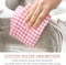 Markhor 4-Piece Kitchen Dish Cotton Cloths, Absorbent Kitchen Towels, Lint-Free Cotton Cloth for Cleaning Dishes, Household Towel