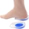 Marrkhor 1-Pair Silicone Heel Cup Pads for Bone Spurs Pain Relief Protectors of Your Sore or Bruised Feet Best Insole Gels
