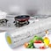 Marrkhor 1-Pcs Self Adhesive Waterproof Oilproof Aluminum Foil Wallpaper Sticker
