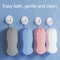 Marrkhor 4-Pcs Super Soft Exfoliating Bath Sponge - Ultra Soft 3D Cartoon Embossing Magic Bath Sponge, Body Scrubber for Smooth, Healthy Skin, Gentle and Reusable Multicolor