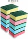 Marrkhor 10 Piece Sponges Washing Up Dish Cleaning Scourer Scrubber Pad Non-Scratch Heavy Duty Abrasive Sponge Cleaner Dishes Pots Scrubbing Pan Catering Kitchen Home