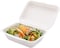 Marrkhor 20-Piece Compostable Disposable Go Boxes, Heavy Duty Containers for Eco-Friendly Food Packaging