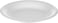 Marrkhor 100-Piece Disposable Round Foam Plate 9 inches white